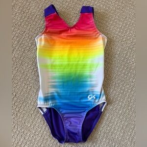 GK Rainbow Leotard Girls Med